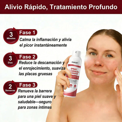 KUBOZN® 🎉SPRAY DE CADACOL REPARADOR  Para piel con psoriasis, con picazón y descamación👑