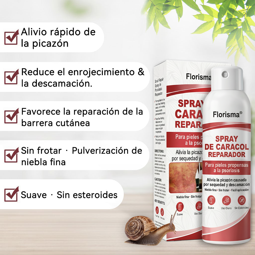 Florisma® 🎉SPRAY DE CADACOL REPARADOR  Para piel con psoriasis, con picazón y descamación💫