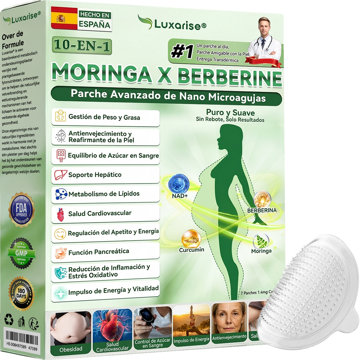 𝑻𝒊𝒆𝒏𝒅𝒂 𝑶𝒇𝒊𝒄𝒊𝒂𝒍|Luxarise® 🧑‍⚕️ 1𝟐-𝐈N-1 M𝐨r𝐢n𝐠a * B𝐞r𝐛e𝐫i𝐧a * N𝐀D+ 𝐏𝐚𝐫𝐜𝐡𝐞 𝐀𝐯𝐚𝐧𝐳𝐚𝐝𝐨 𝐝𝐞 𝐍𝐚𝐧𝐨 𝐌𝐢𝐜𝐫𝐨a𝐠𝐮𝐣𝐚𝐬 (𝐔𝐧𝐚 𝐯𝐞𝐳 𝐚𝐥 𝐝í𝐚, 𝐜𝐚𝐦𝐛𝐢𝐨𝐬 𝐯𝐢𝐬𝐢𝐛𝐥𝐞𝐬 𝐞𝐧 𝟕 𝐝í𝐚𝐬)  𝐏𝐚𝐫𝐚 𝐨𝐛𝐞𝐬𝐢𝐝𝐚𝐝, 𝐩𝐢𝐞𝐥 𝐟𝐥𝐚́𝐜𝐢𝐝𝐚, Blood sugar balance, 𝐚𝐩𝐧𝐞𝐚 𝐝𝐞𝐥 𝐬𝐮𝐞ñ𝐨 𝐲 𝐩𝐫𝐨𝐛𝐥𝐞𝐦𝐚𝐬 𝐚𝐫𝐭𝐢𝐜𝐮𝐥𝐚𝐫𝐞𝐬 🎉