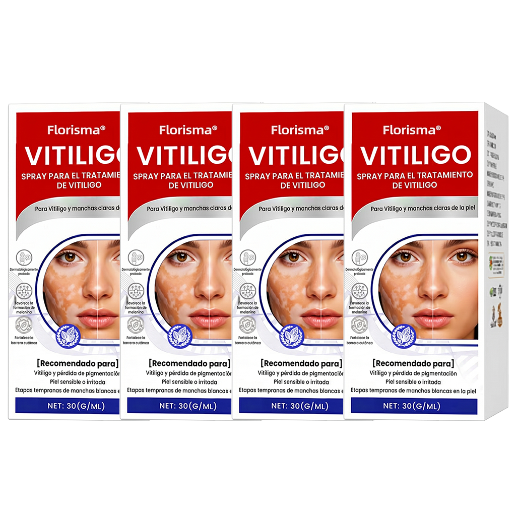 Florisma®🌷🥑 spray de cuidado para el vitíligo – resultados visibles en pocas semanas, 100 % natural y sin esteroides