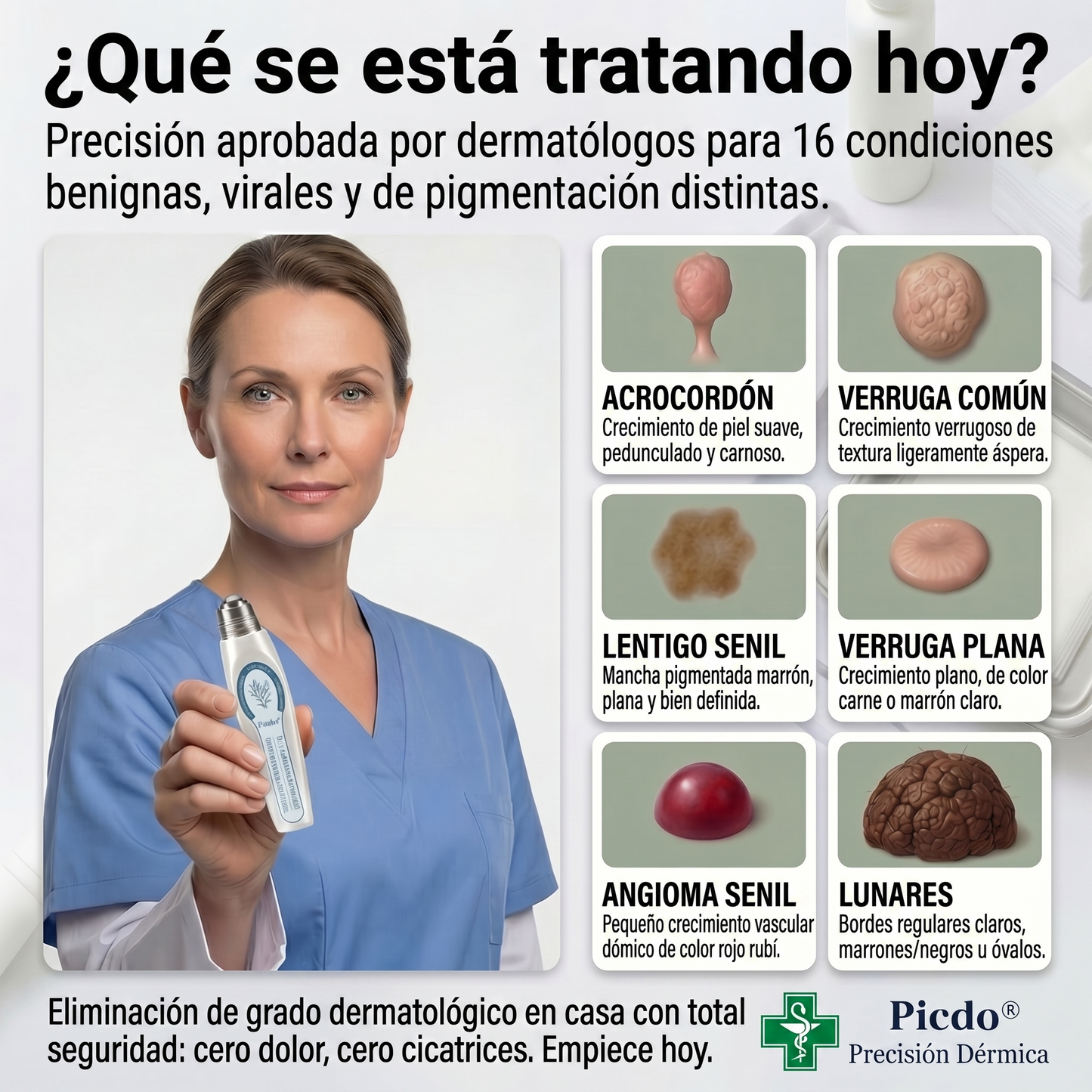 💚𝐁𝐨𝐫𝐫𝐚𝐝𝐨𝐫 𝐝𝐞 𝐕𝐞𝐫𝐫𝐮𝐠𝐚𝐬 𝐲 𝐌𝐚𝐧𝐜𝐡𝐚𝐬 𝐝𝐞 𝟕 𝐃í𝐚𝐬(Aplicador roll-on: sin do🍵