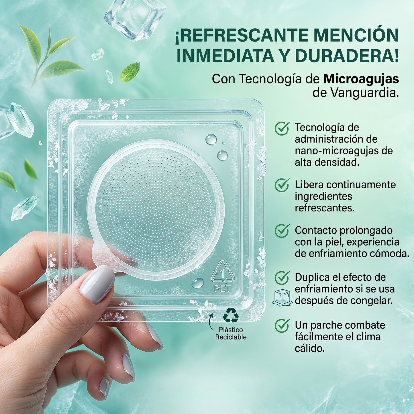 Pago contra entrega [70 % de descuento] Florisma® 👩‍⚕️ Parches microagujeros premium 10 en 1 con moringa y berberina. Indicados para la obesidad, la diabetes, la apnea del sueño y los problemas articulares🪻