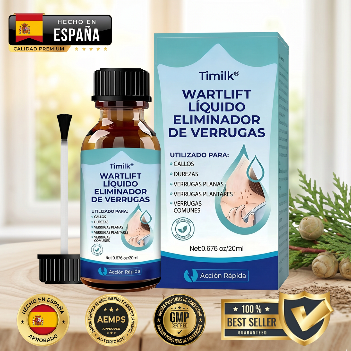 🥰Timilk® WARTLIFT LiQUIDO ELIMINADOR DE VERRUGAS 🥕