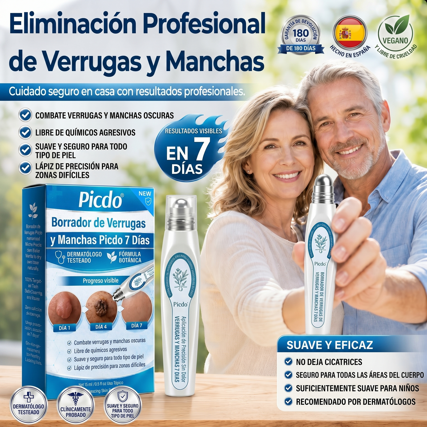 💚𝐁𝐨𝐫𝐫𝐚𝐝𝐨𝐫 𝐝𝐞 𝐕𝐞𝐫𝐫𝐮𝐠𝐚𝐬 𝐲 𝐌𝐚𝐧𝐜𝐡𝐚𝐬 𝐝𝐞 𝟕 𝐃í𝐚𝐬(Aplicador roll-on: sin do🍵