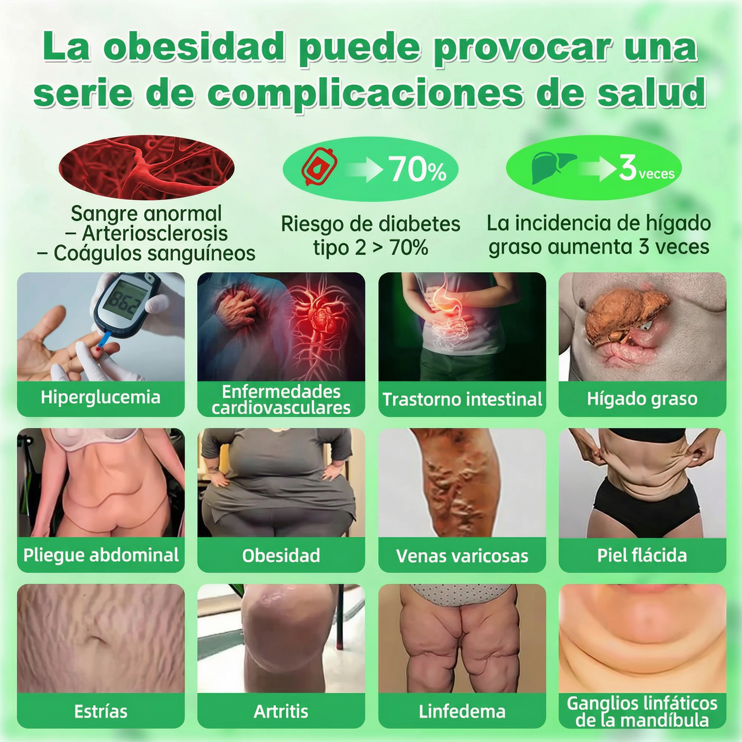 Pago contra entrega [70 % de descuento] Florisma® 👩‍⚕️ Parches microagujeros premium 10 en 1 con moringa y berberina. Indicados para la obesidad, la diabetes, la apnea del sueño y los problemas articulares💟
