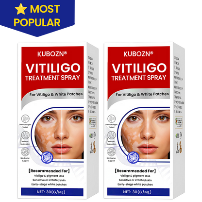 KUBOZN® Vitiligo-Behandlungsspray – Sichtbare Ergebnisse in wenigen Wochen, 100 % natürlich und steroidfrei
