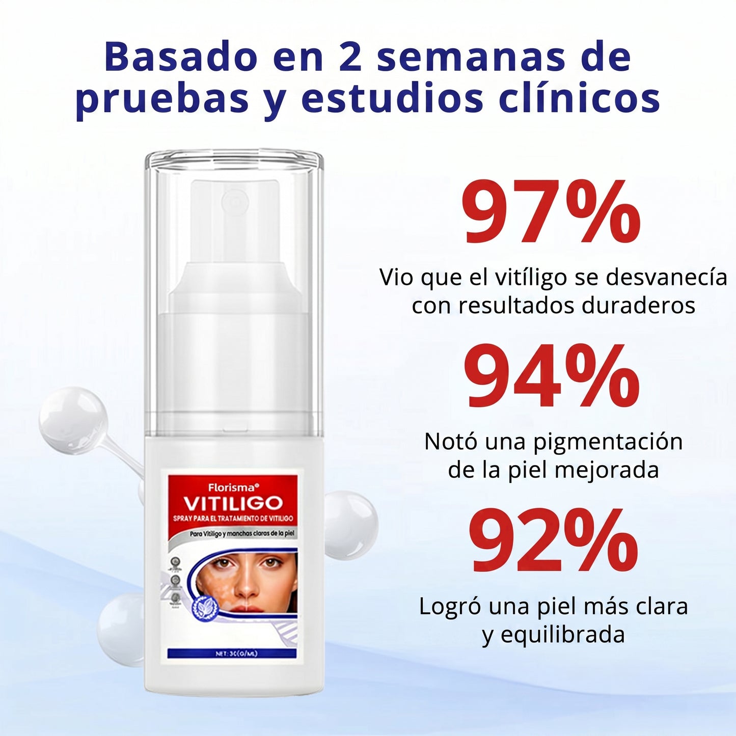 Florisma®🌷🥑 spray de cuidado para el vitíligo – resultados visibles en pocas semanas, 100 % natural y sin esteroides