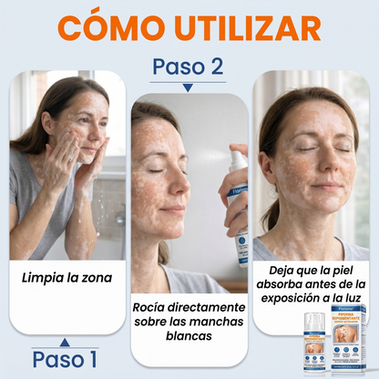 💙🍨 El spray activador de pigmentación Florisma® activa los melanocitos inactivos y restaura el tono natural de la piel.