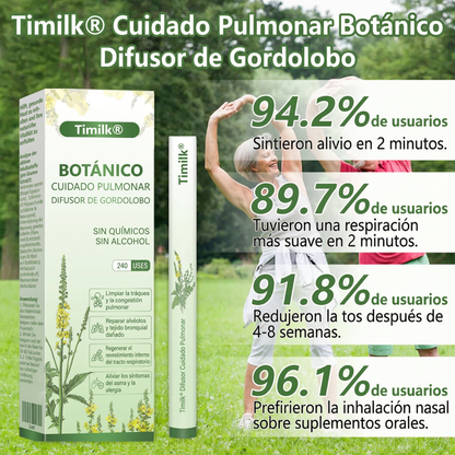 Timilk® 🍃Alivio rápido de la respiración · Apoya la limpieza y la apertura de los pulmones · Alivia la tos.🌱