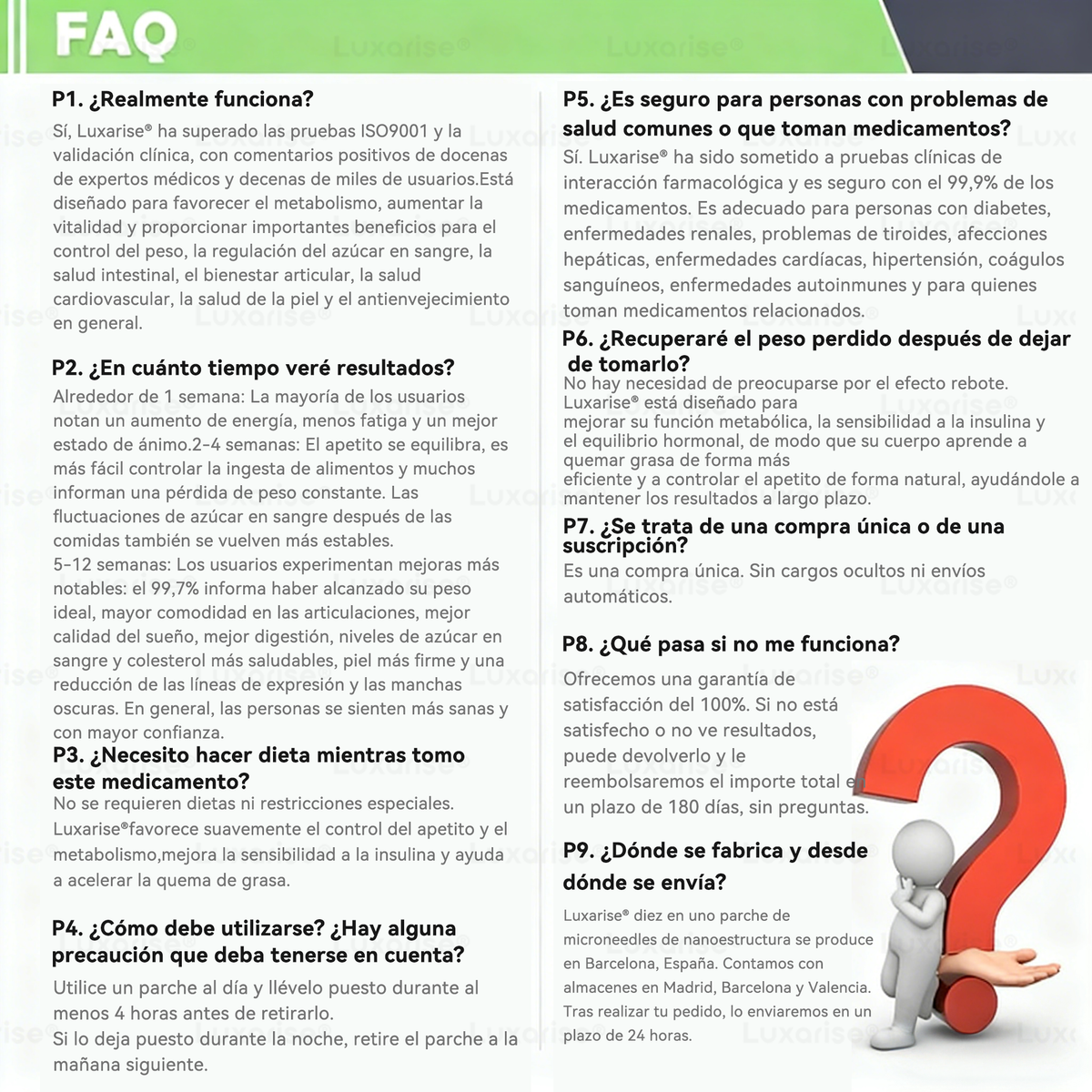 𝑳𝒖𝒙𝒂𝒓𝒊𝒔𝒆® 🍃 Moringa & Berberina 10 en 1 Parche Avanzado de Microagujas Nano 🎉 (Uso diario, cambios visibles en 7 días) Obesidad, Diabetes, Apnea del Sueño y Problemas Articulares