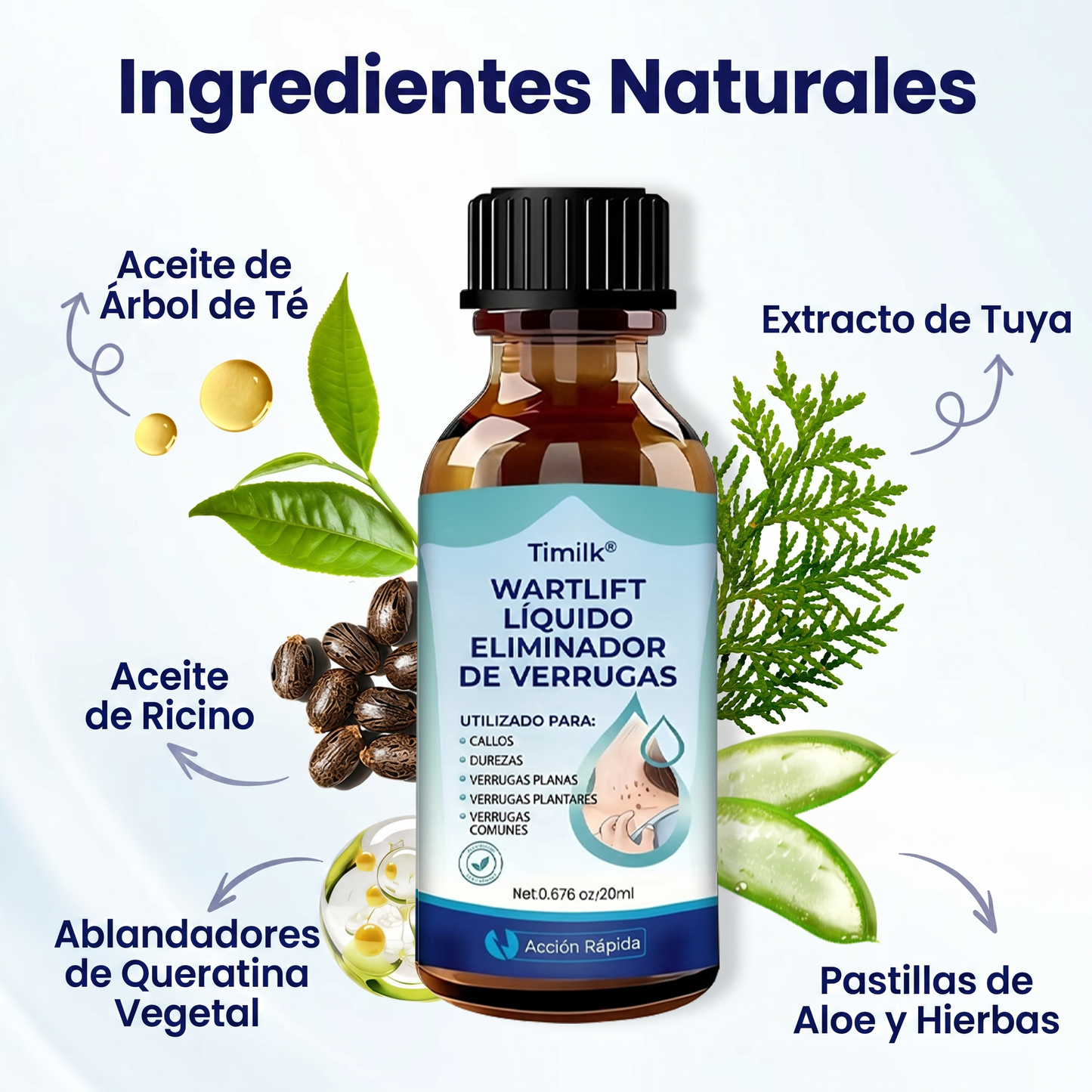 🥰Timilk® WARTLIFT LiQUIDO ELIMINADOR DE VERRUGAS 🥕