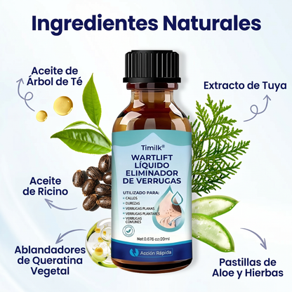 🥰Timilk® WARTLIFT LiQUIDO ELIMINADOR DE VERRUGAS 🥕