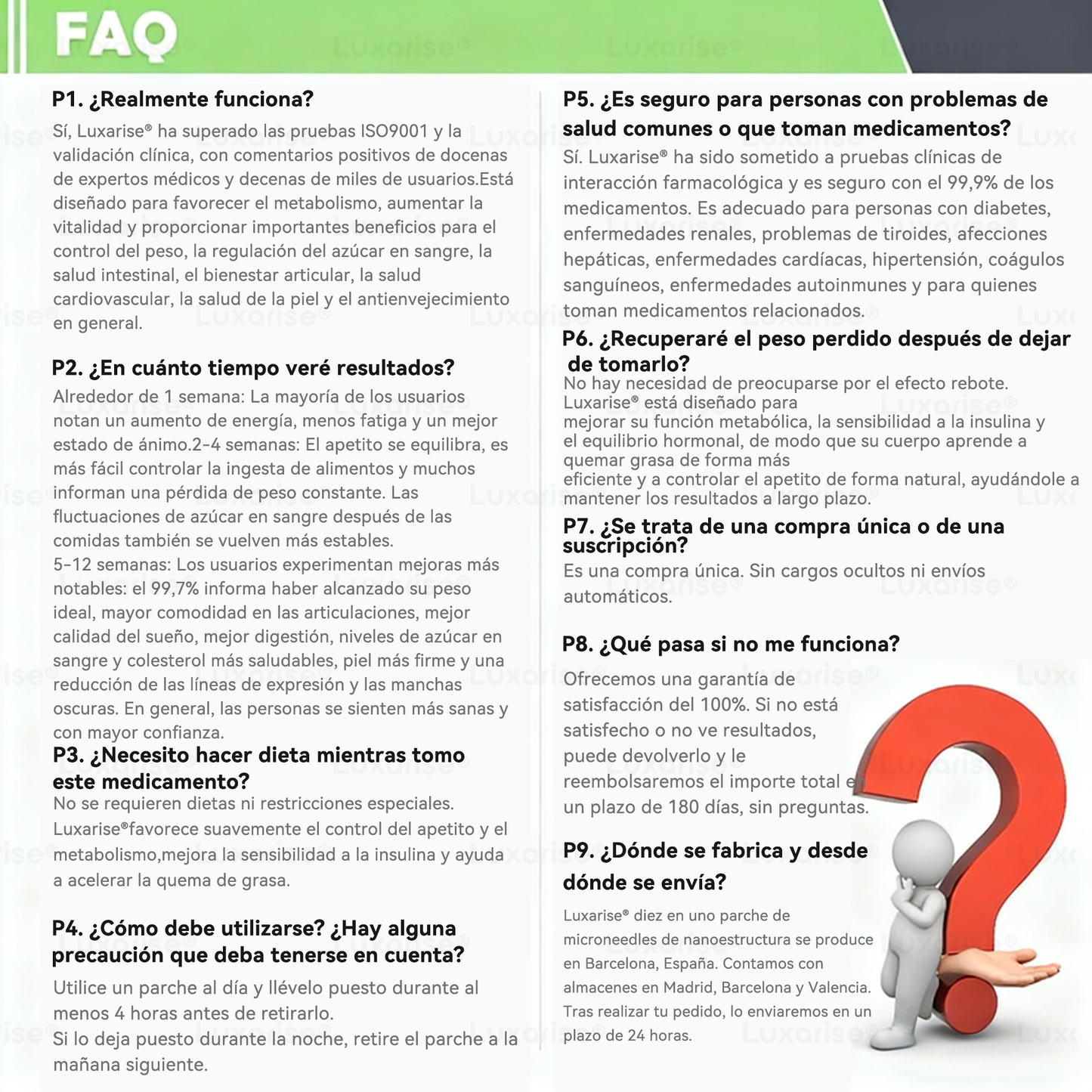 𝑳𝒖𝒙𝒂𝒓𝒊𝒔𝒆® ⏰ Moringa & Berberina 10 en 1 Parche Avanzado de Microagujas Nano (Uso diario, cambios visibles en 7 días) 👩‍⚕️ Obesidad, Diabetes, Apnea del Sueño y Problemas Articulares 🌻