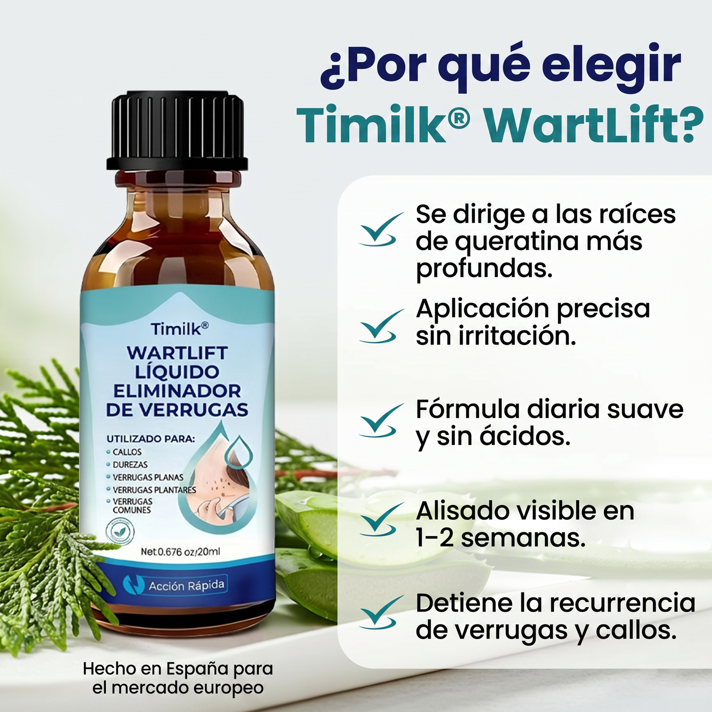 🥰Timilk® WARTLIFT LiQUIDO ELIMINADOR DE VERRUGAS 🥕
