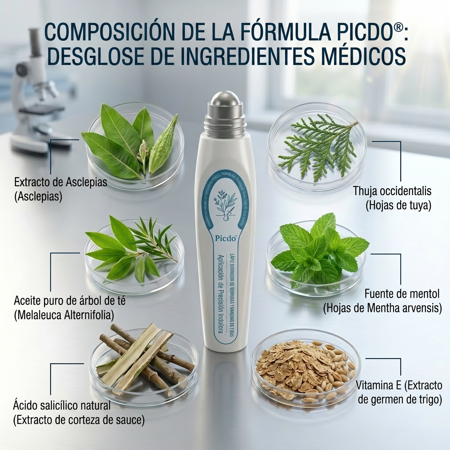 💚𝐁𝐨𝐫𝐫𝐚𝐝𝐨𝐫 𝐝𝐞 𝐕𝐞𝐫𝐫𝐮𝐠𝐚𝐬 𝐲 𝐌𝐚𝐧𝐜𝐡𝐚𝐬 𝐝𝐞 𝟕 𝐃í𝐚𝐬(Aplicador roll-on: sin do🍵
