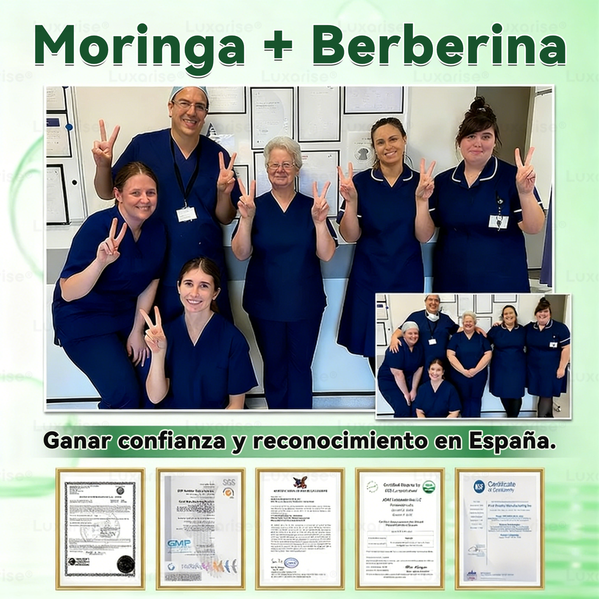 𝑳𝒖𝒙𝒂𝒓𝒊𝒔𝒆® 🍃 Moringa & Berberina 10 en 1 Parche Avanzado de Microagujas Nano 🎉 (Uso diario, cambios visibles en 7 días) Obesidad, Diabetes, Apnea del Sueño y Problemas Articulares