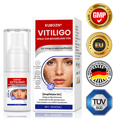 KUBOZN® Vitiligo-Behandlungsspray – Sichtbare Ergebnisse in wenigen Wochen, 100 % natürlich und steroidfrei