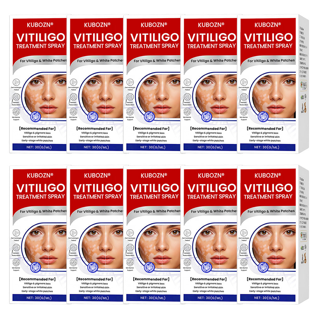 KUBOZN® Vitiligo-Behandlungsspray – Sichtbare Ergebnisse in wenigen Wochen, 100 % natürlich und steroidfrei